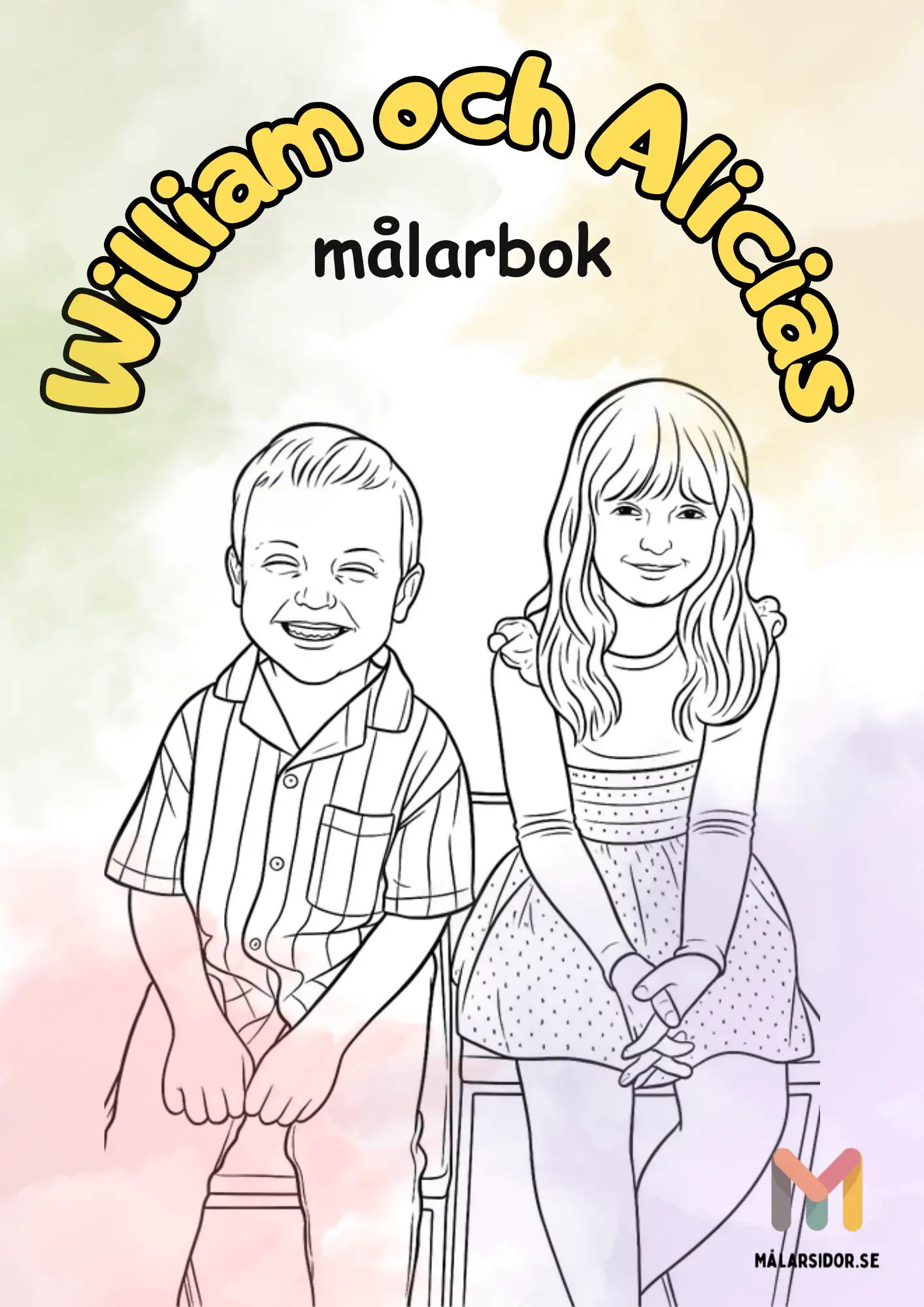 Personliga målarböcker
