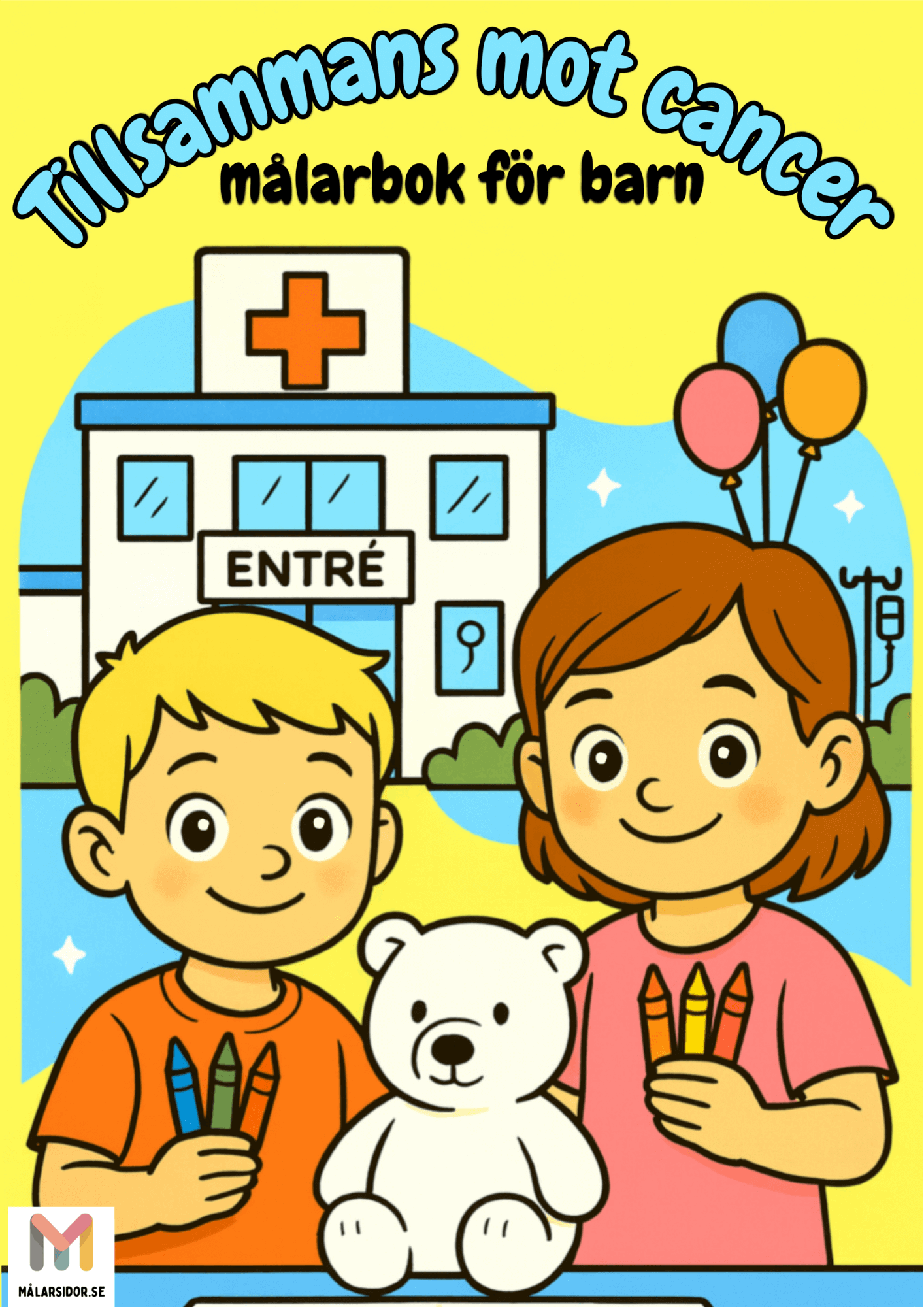 Målarbok: Cancer