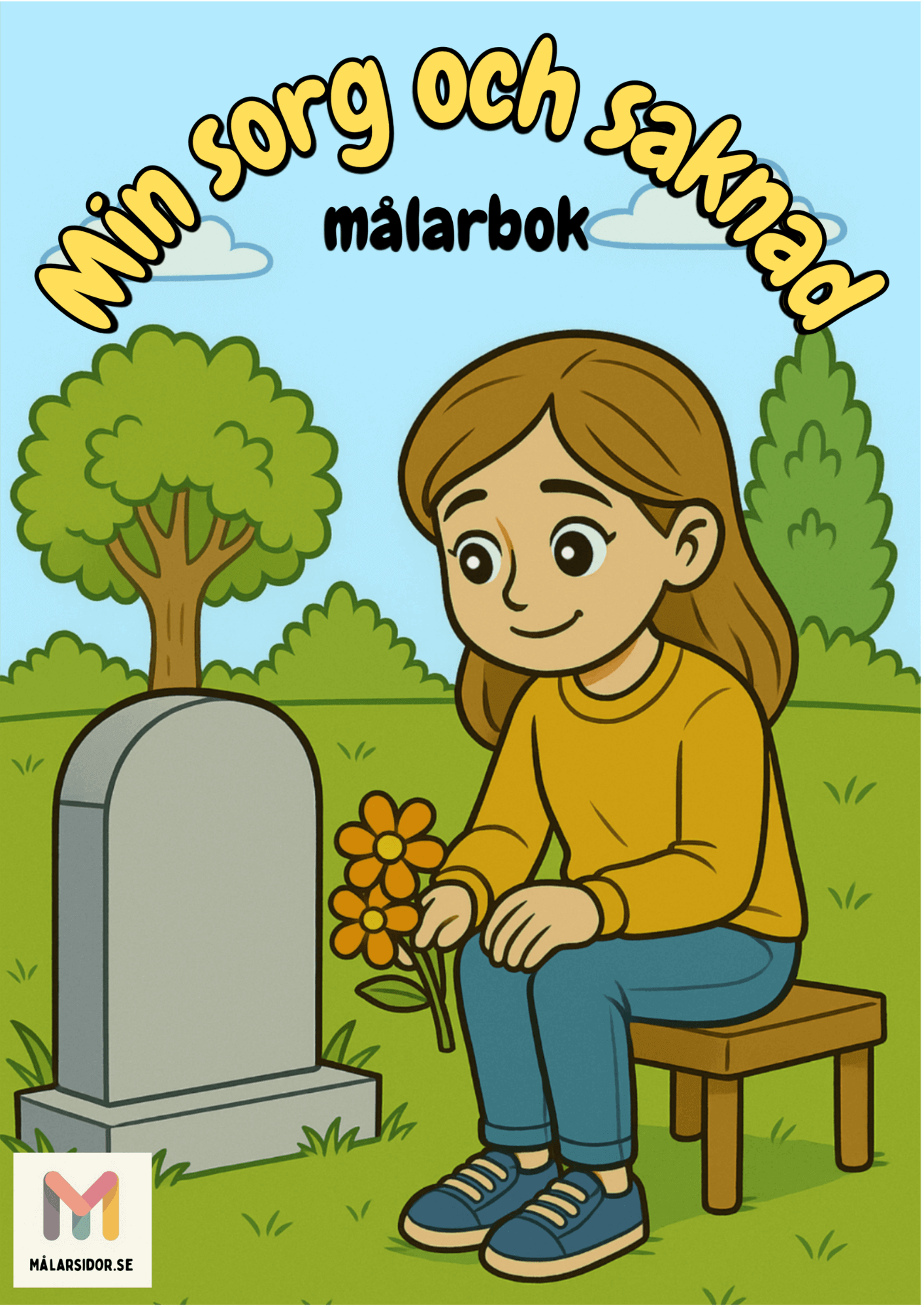 Målarbok: Sorg