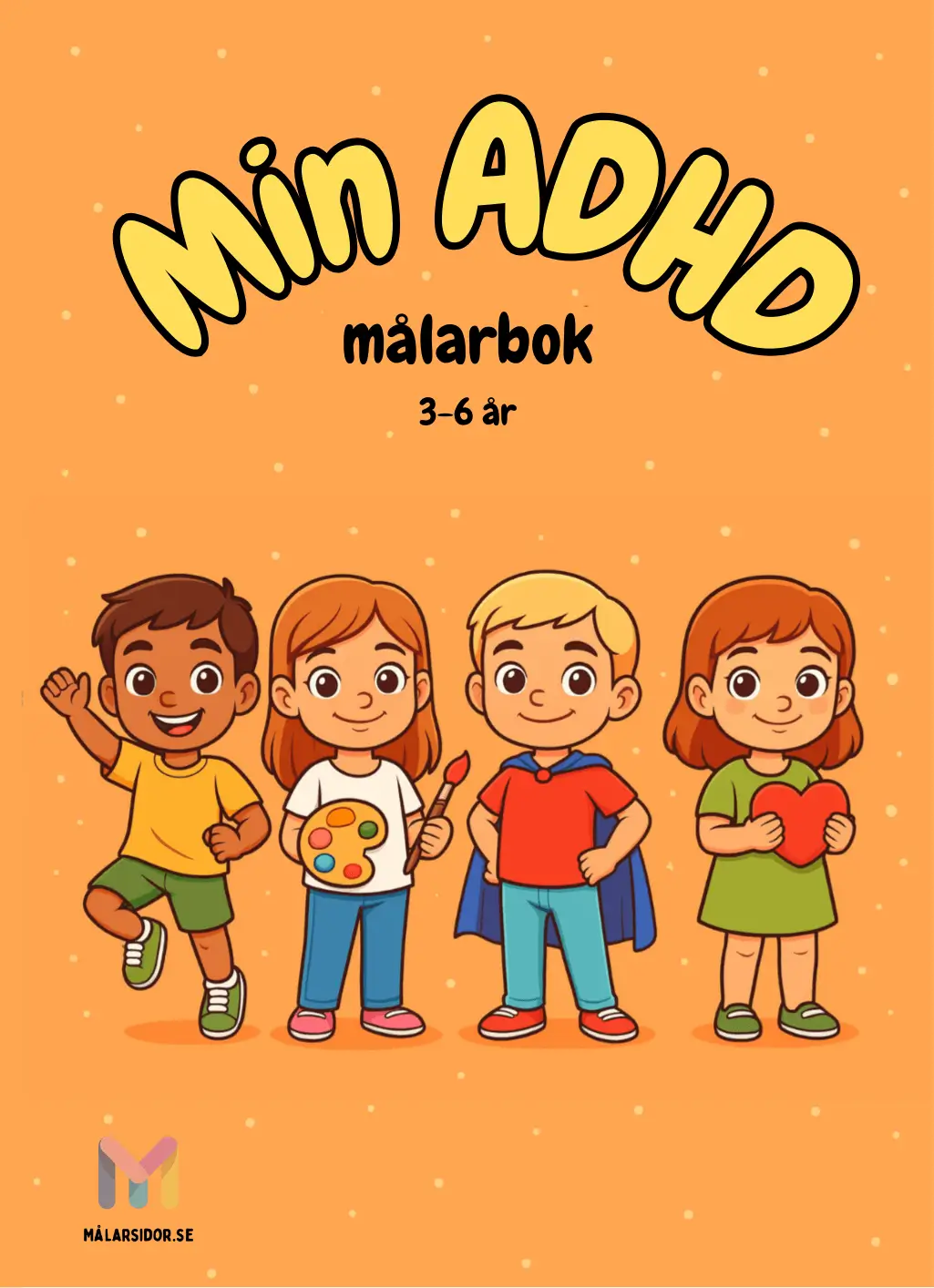 ADHD Målarböcker
